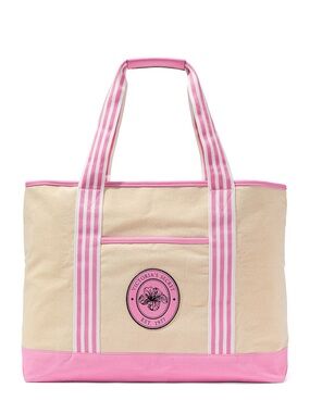 New for summer 2026: Victoria's Secret Pink and Cream Canvas Tote